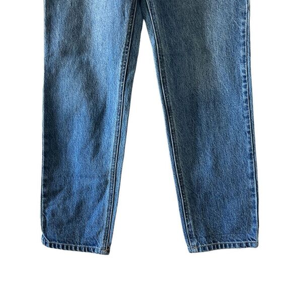 H and M 100% Cotton High Rise Mom Jeans‎ 2 - Picture 4 of 4